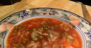 Tomato Orzo Soup