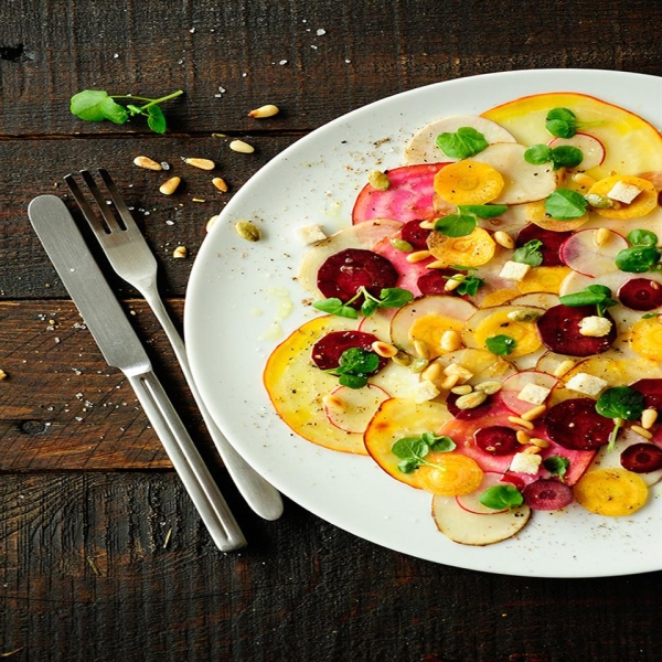 Vegetarian Carpaccio