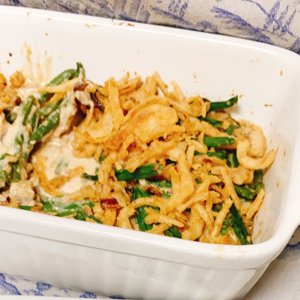 Fresh Green Bean Casserole