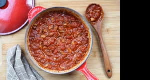 Vegetarian Pasta Sauce with Mushrooms