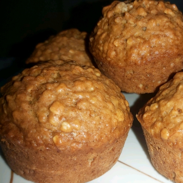 Emily's Famous Banana Oat Muffins