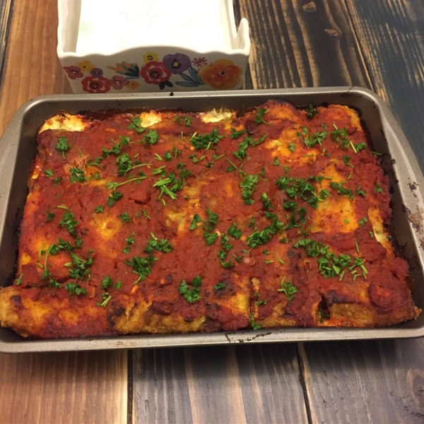 Ricotta Eggplant Rolls