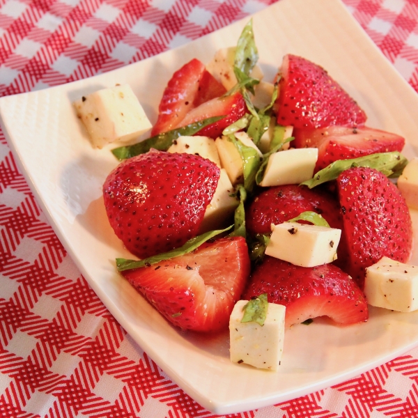 Strawberry Caprese Salad