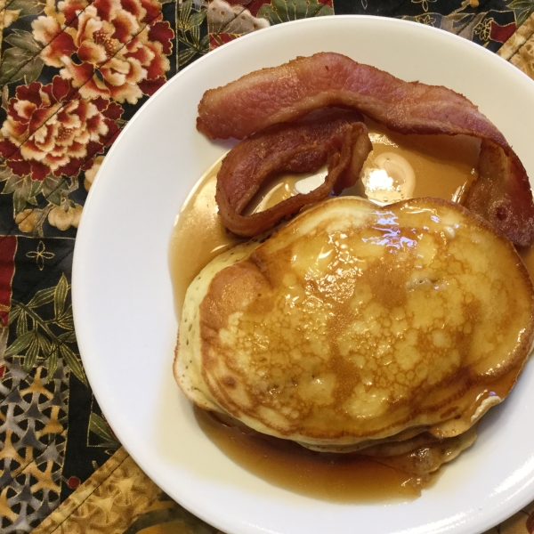 Yummy Coconut Milk Pancakes