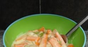 Creamed Carrot Strips