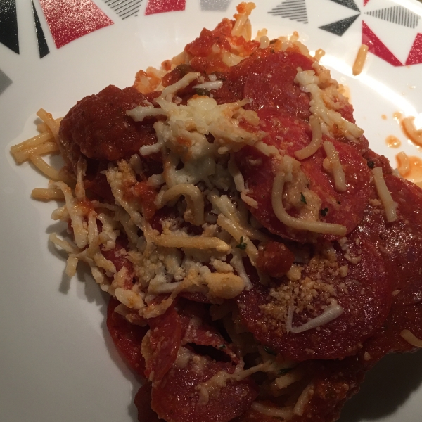 Pasghetti Pizza