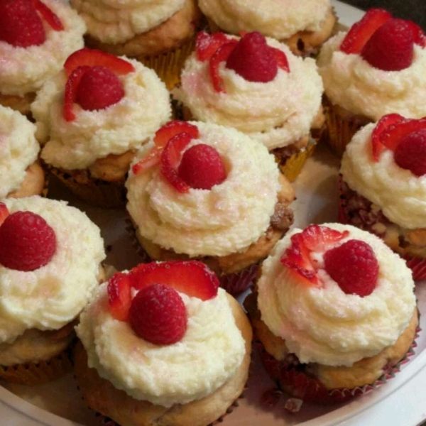 White Raspberry Muffins