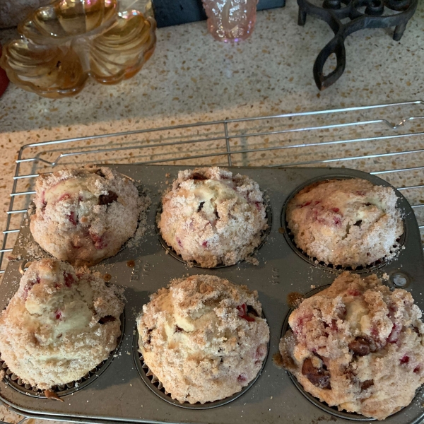 White Raspberry Muffins