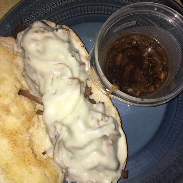 Easiest Slow Cooker French Dip