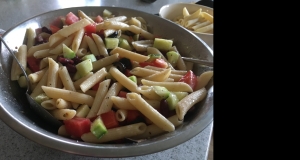 Easy Vegan Pasta Salad