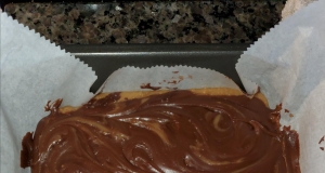Chocolate Peanut Butter Swirl Fudge