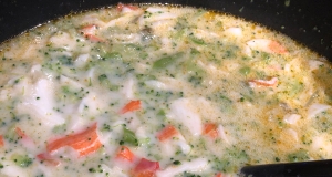 Broccoli Crawfish Cheese Soup