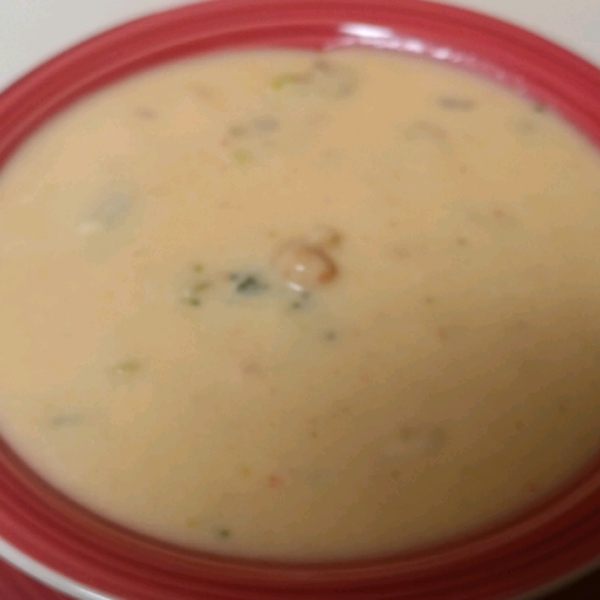 Broccoli Crawfish Cheese Soup