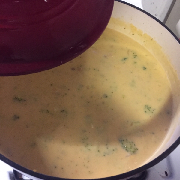 Broccoli Crawfish Cheese Soup