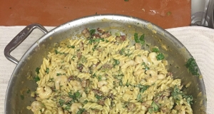 Shrimp and Tasso Pasta