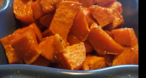 Baked Sweet Potatoes with Ginger and Honey