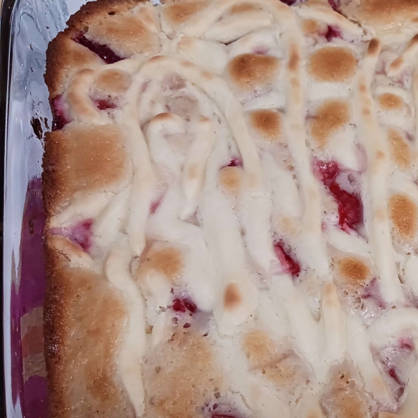 Strawberry Cream Cheese Cobbler