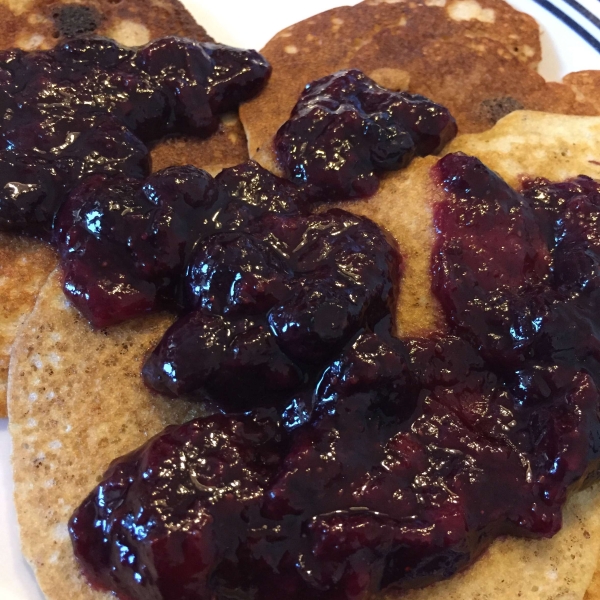 Blueberry and Raspberry Pancake Topping