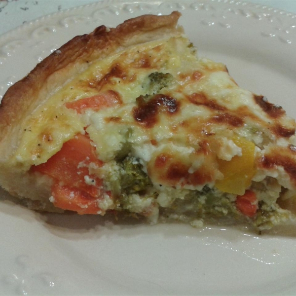 Healthy Vegetarian Quiche