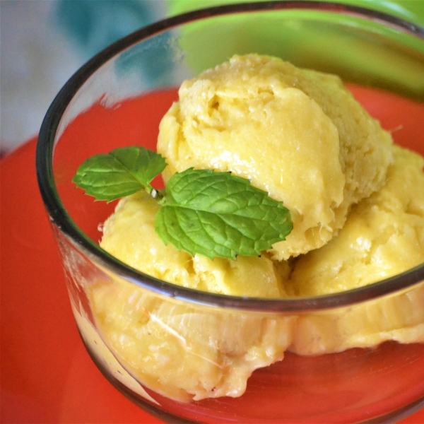 Mango Coconut Sorbet