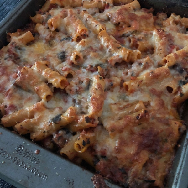 Baked Ziti Primavera