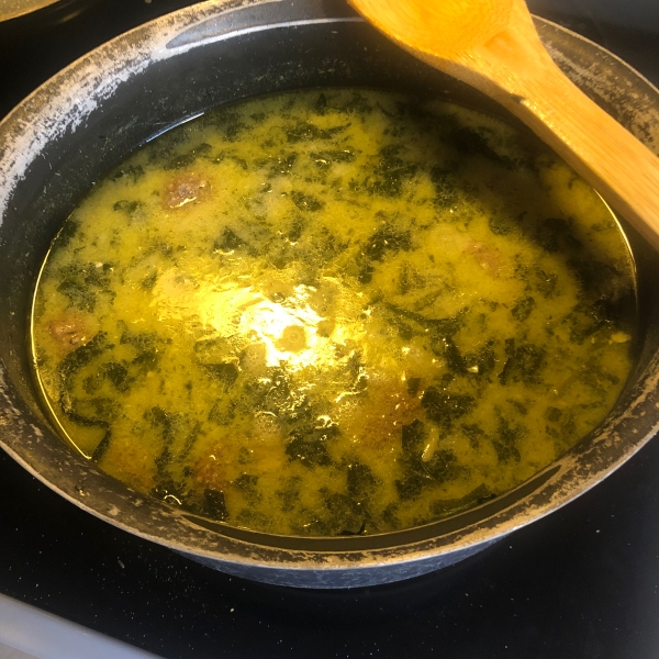 Meatball Orzo Soup