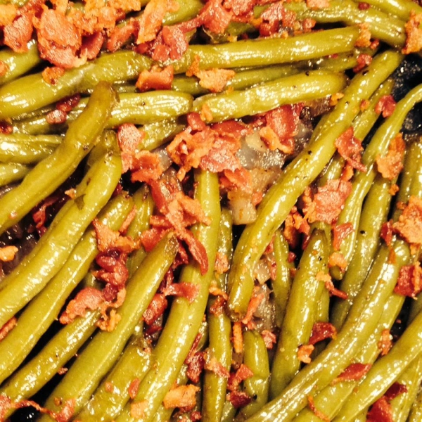 Sweet and Tangy Green Beans