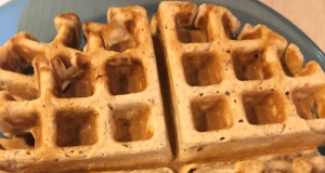 Carlie's Chocolate Oatmeal Waffles