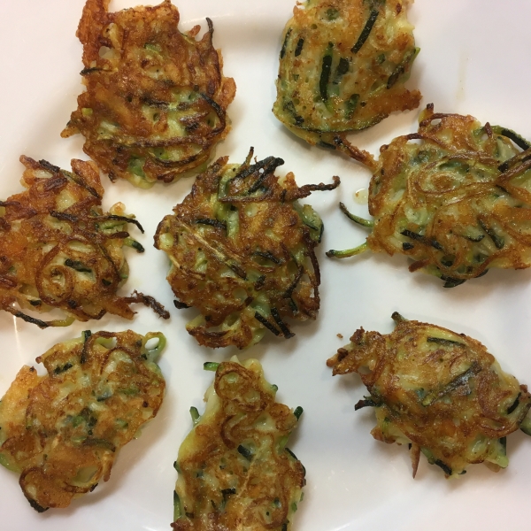 Crispy Zucchini Fritters