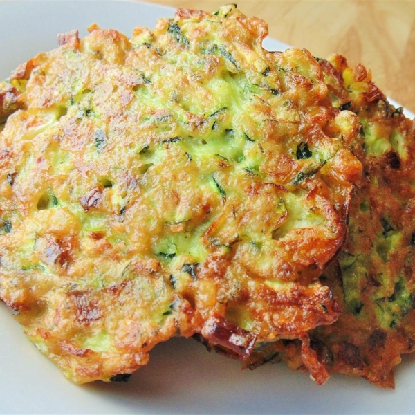 Crispy Zucchini Fritters