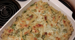 John's Broccoli and Ziti Casserole