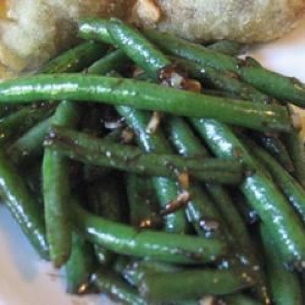 Chinese Green Bean Stir-Fry