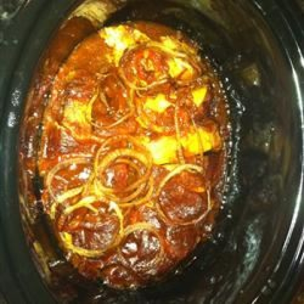 Sweet and Tangy Slow Cooker Bar-B-Q Pork