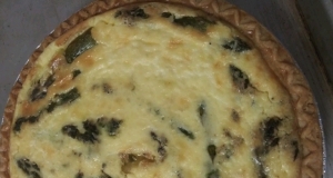 Easy Salmon and Asparagus Quiche