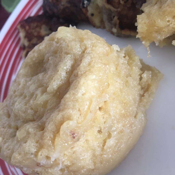 Microwave Banana Cake in a Bowl