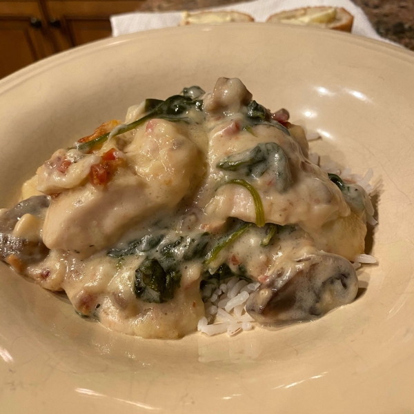 Chicken Florentine Casserole