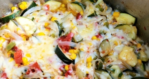 Calabacitas Con Queso - Zucchini with Cheese