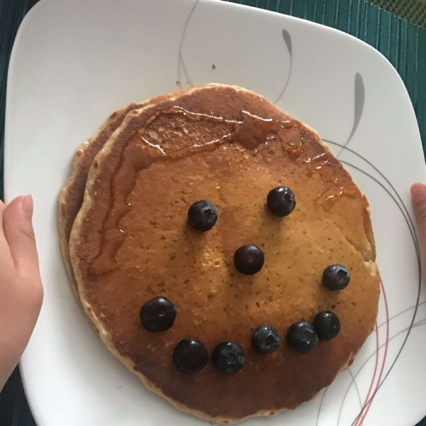 Grain and Nut Whole Wheat Pancakes