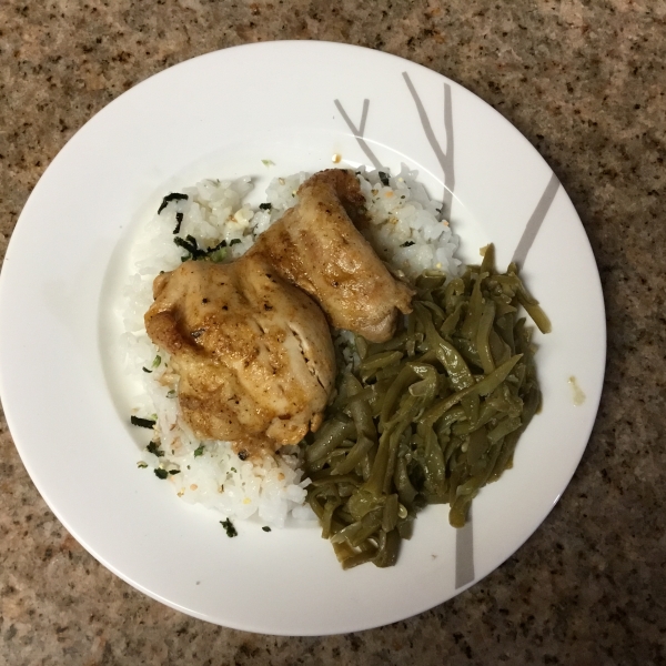 Honey Garlic Chicken with Rosemary
