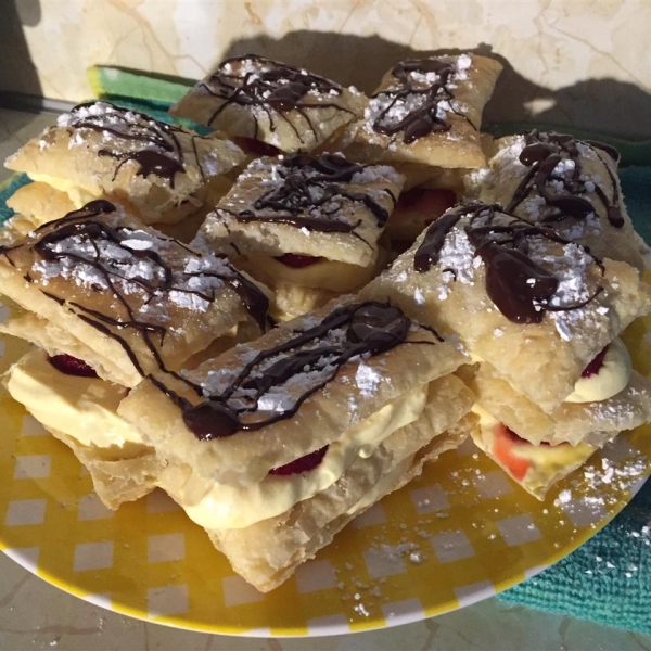 French Vanilla Slices (Mille-feuilles)