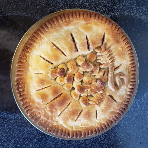 Concord Grape Pie I