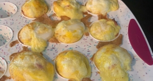 Mini Ham and Swiss Frittatas