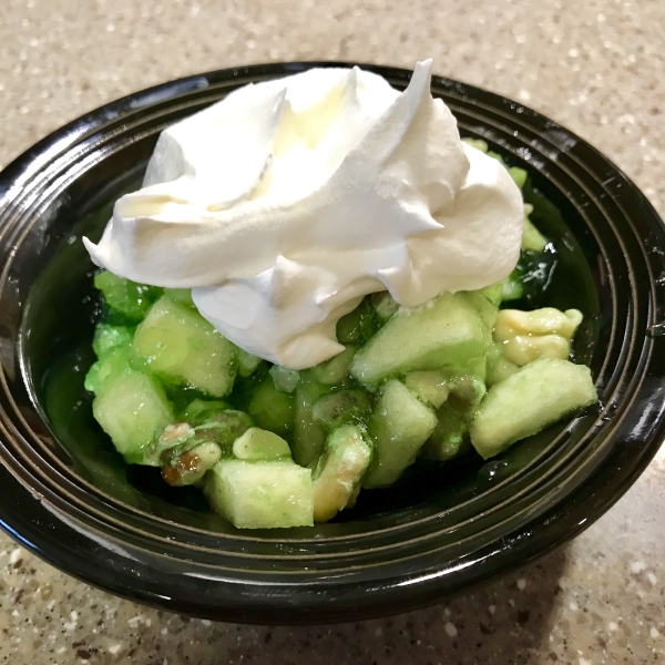 Lime Jell-O® Waldorf Salad