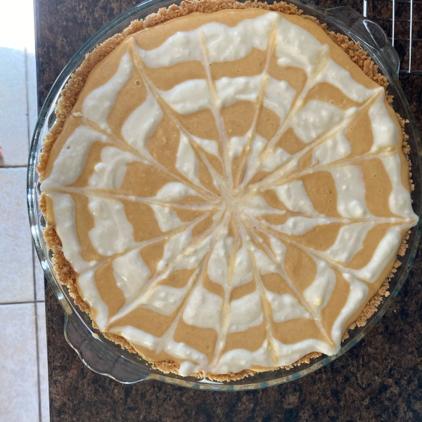Pumpkin Swirled Cheese Cake