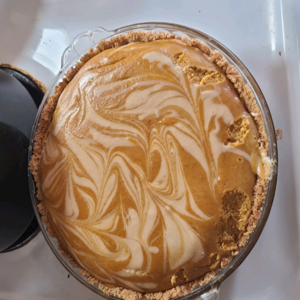 Pumpkin Swirled Cheese Cake