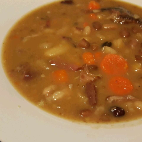 Ham Bone and Bean Soup