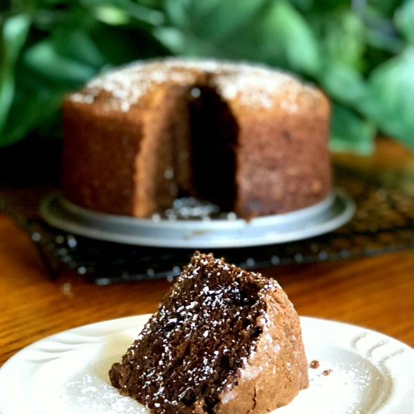 Chocolate-Pumpkin Spice Cake