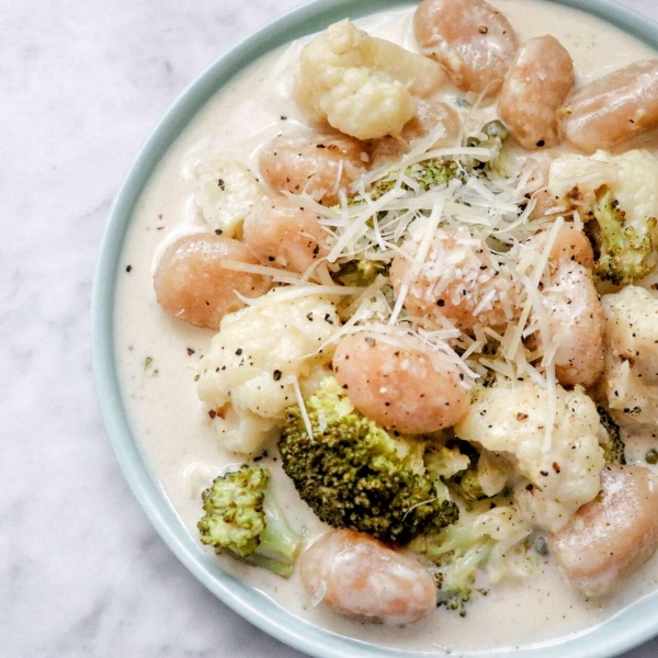 Gnocchi in Lemon-Cream Sauce