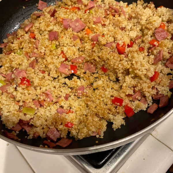 Pork Fried Quinoa