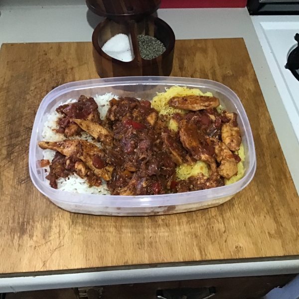Chicken Paprika with Spaghetti Squash